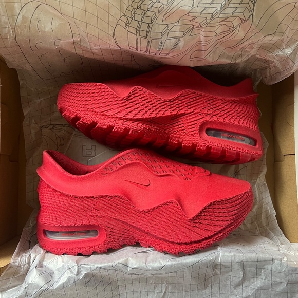 New Original Nike Air Max 1000 size US 7 RED COMPLEXCON EXCLUSIVE 3D Shoes  Box